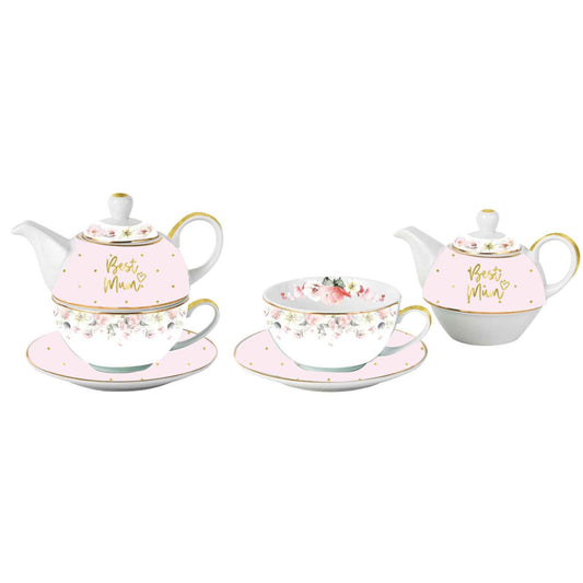 Tea For One Set Beautiful Inside-Out "Best Mum"