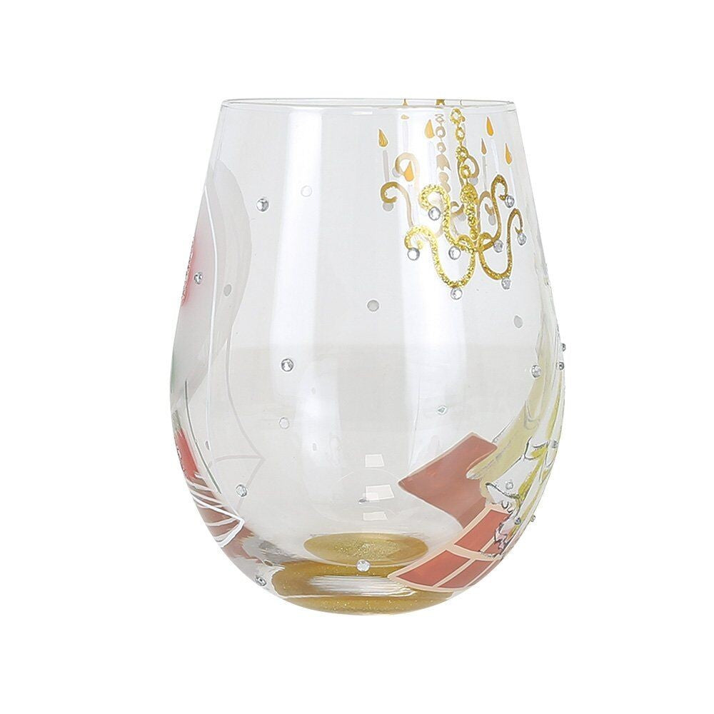 Disney Lolita Stemless Glass Belle 'Choose To Dream'