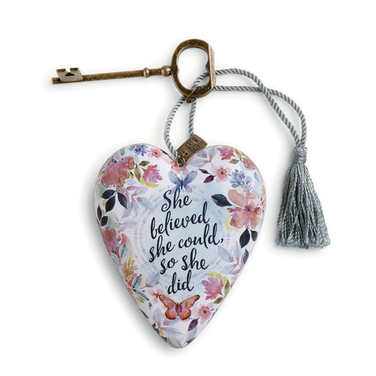 ART HEART SHE BELIEVED SHE COULD