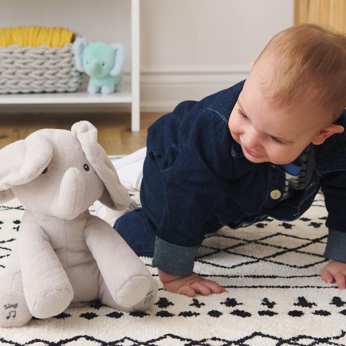 ANIMATED FLAPPY ELEPHANT BY GUND 30.5CM