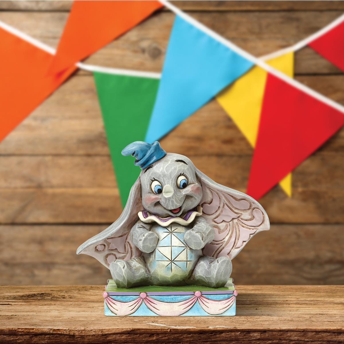 DISNEY TRADITIONS BY JIM SHORE BABY MINE DUMBO SITTING PERSONALITY POSE