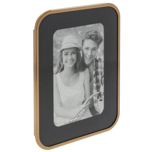 Photo Frame Bronze Curved 4x6