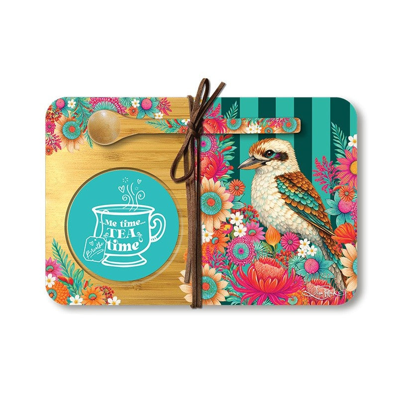 Lisa Pollock Tea time Brilliant Kookaburra