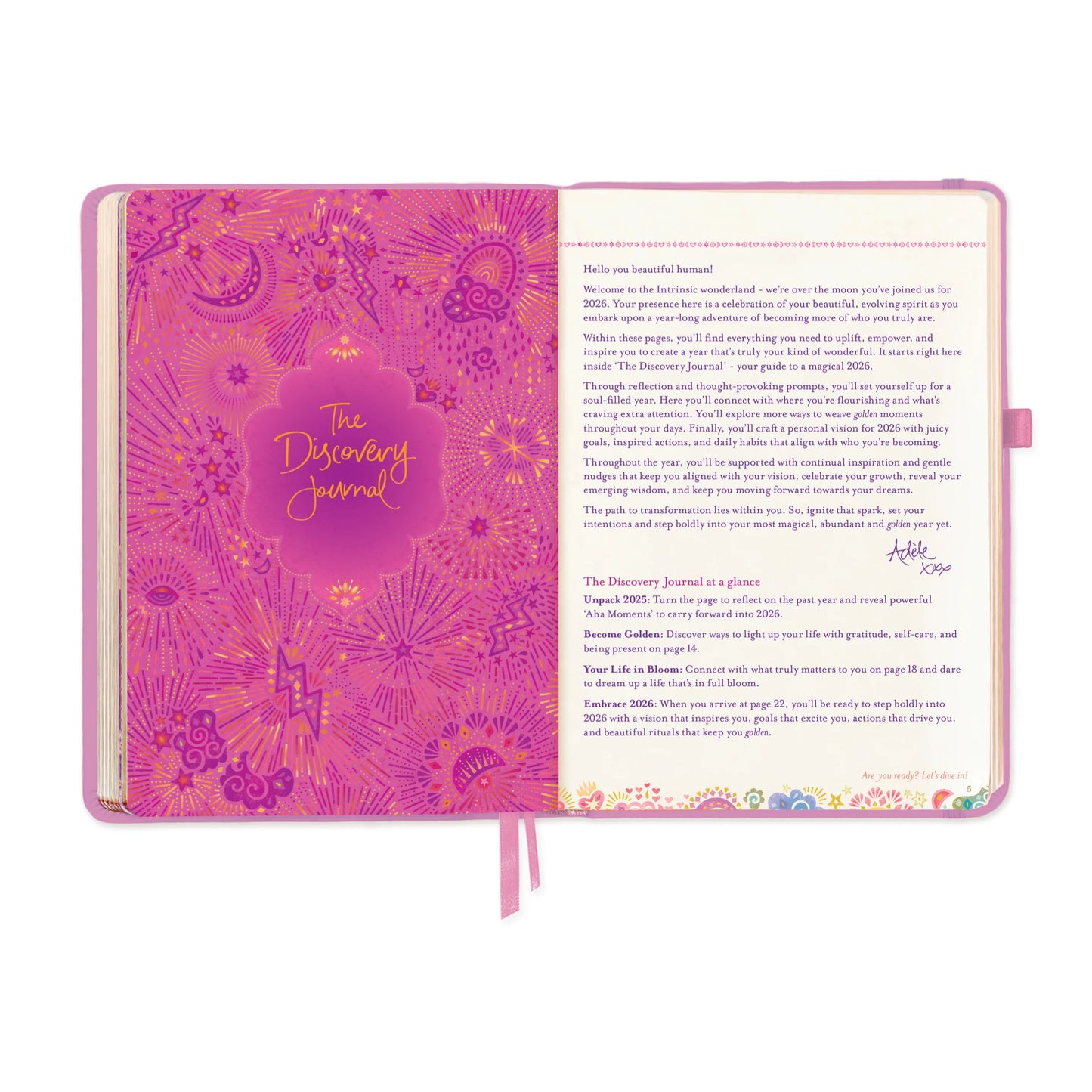 Intrinsic 2026 Diary The year for abundance - Moonlit Mauve