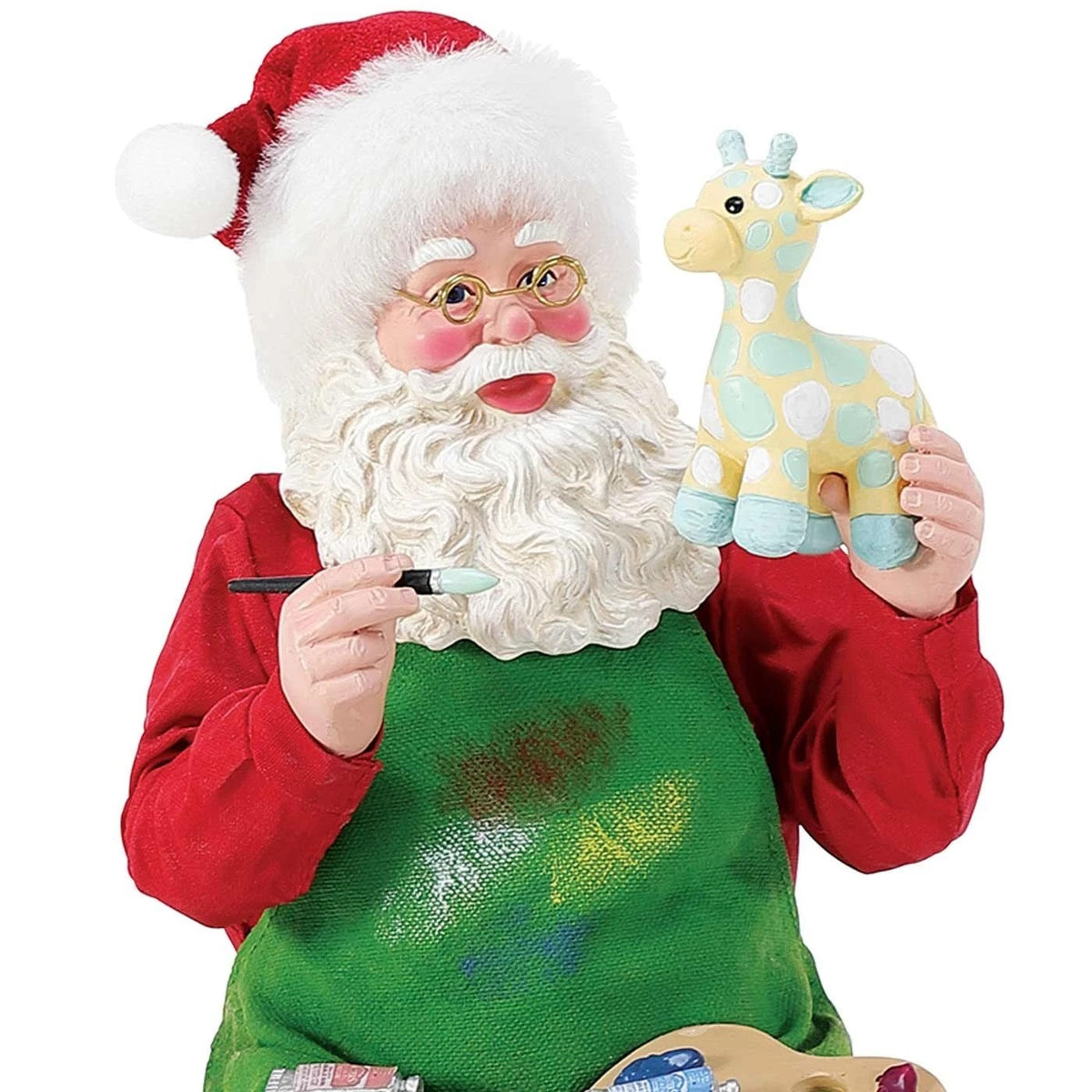 POSSIBLE DREAMS SANTA PAINTING TOYS IN WORKSHOP
