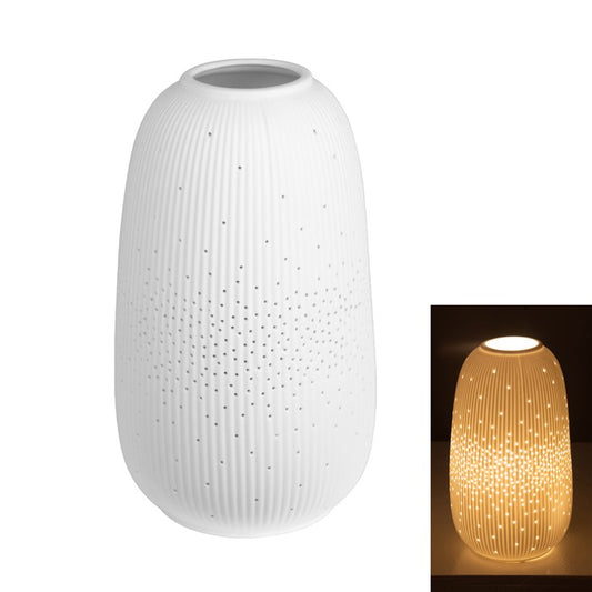 Porcelain Bisque Bullet Lamp Small