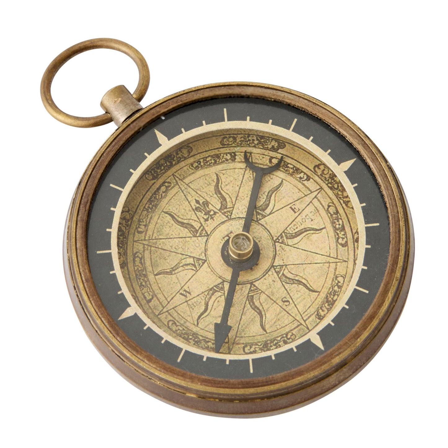 Brass Compass North