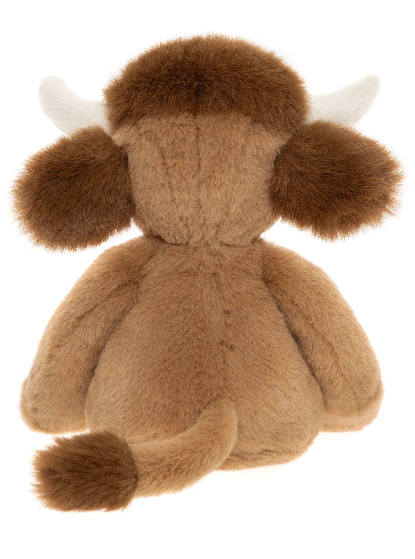 BEAR & ME BY CHARLIE BEARS HENRY HIGHLAND COW OATMEAL BROWN
