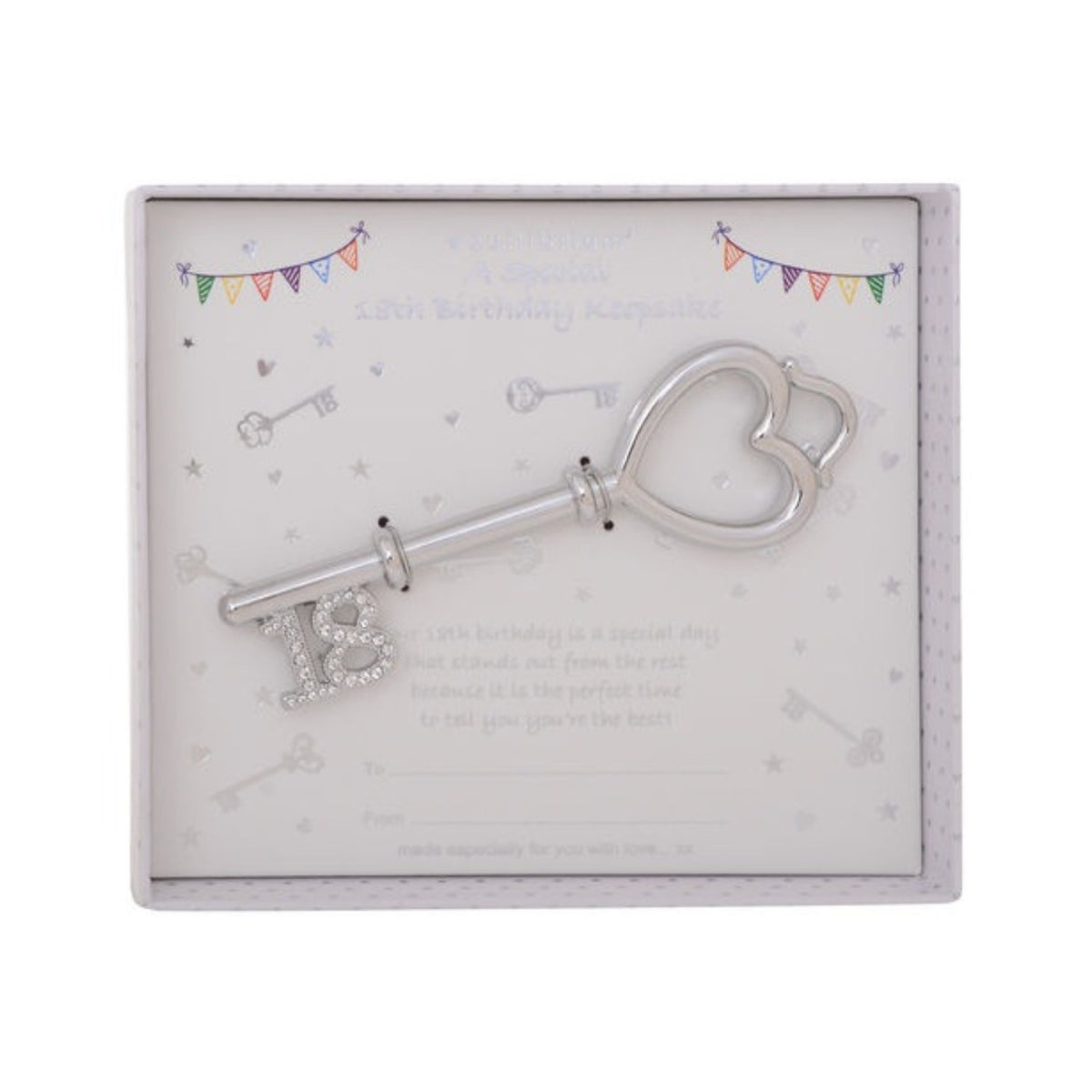 Equilibrium Keepsake Key 18th Birthday