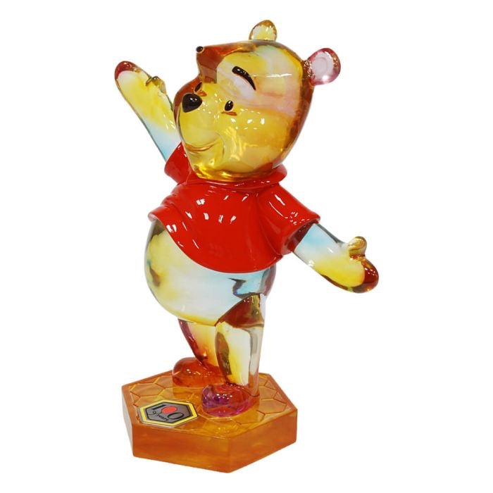 DISNEY GRAND JESTER STUDIOS WINNIE THE POOH 100TH ANNIVERSARY RAINBOW FIGURE LIMITED EDITION