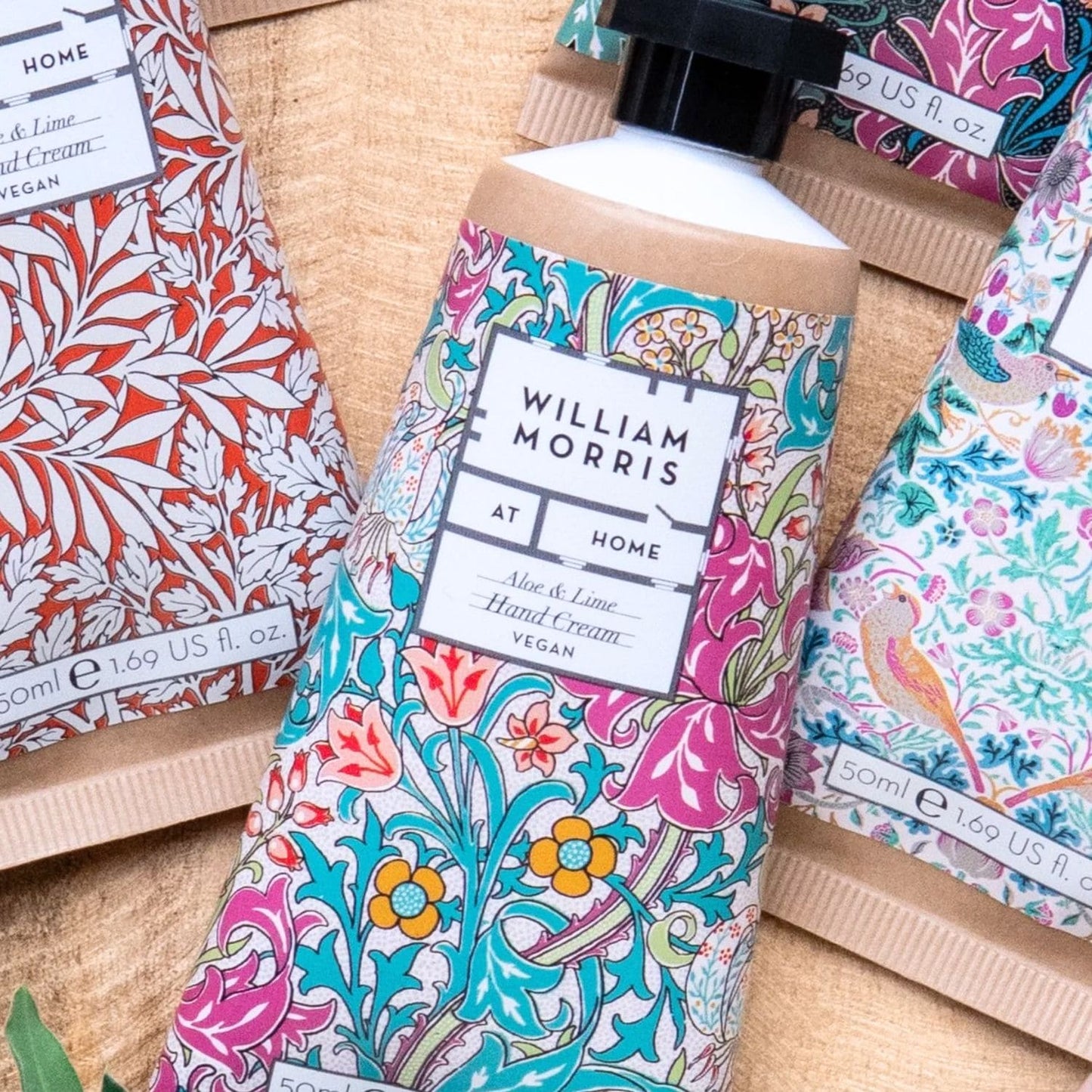 William Morris at Home Aloe & Lime Hand Cream Golden Lily Light