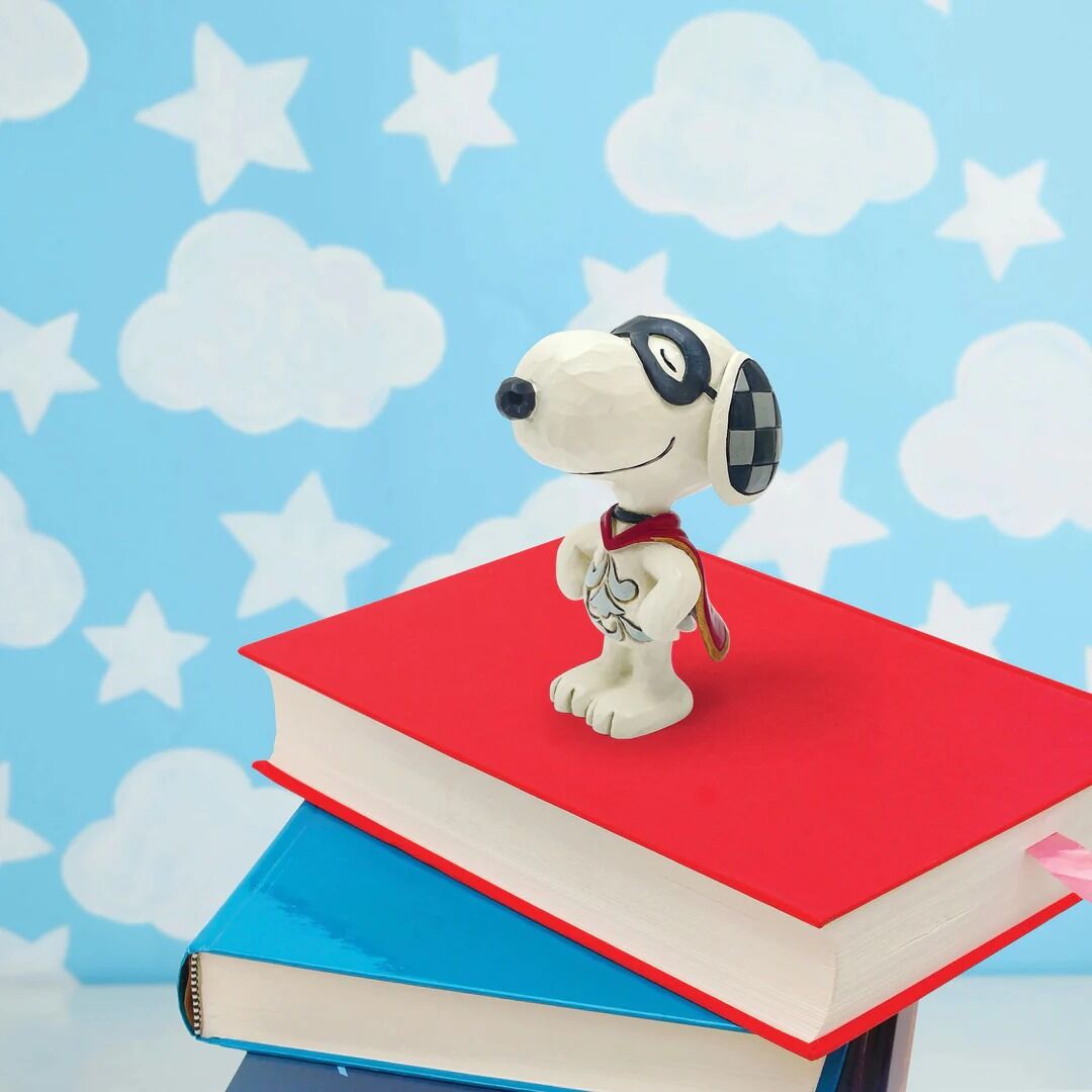 PEANUTS BY JIM SHORE MINI SNOOPY SUPERHERO