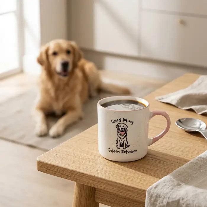 Dog Mug Loved By My Golden Retriever