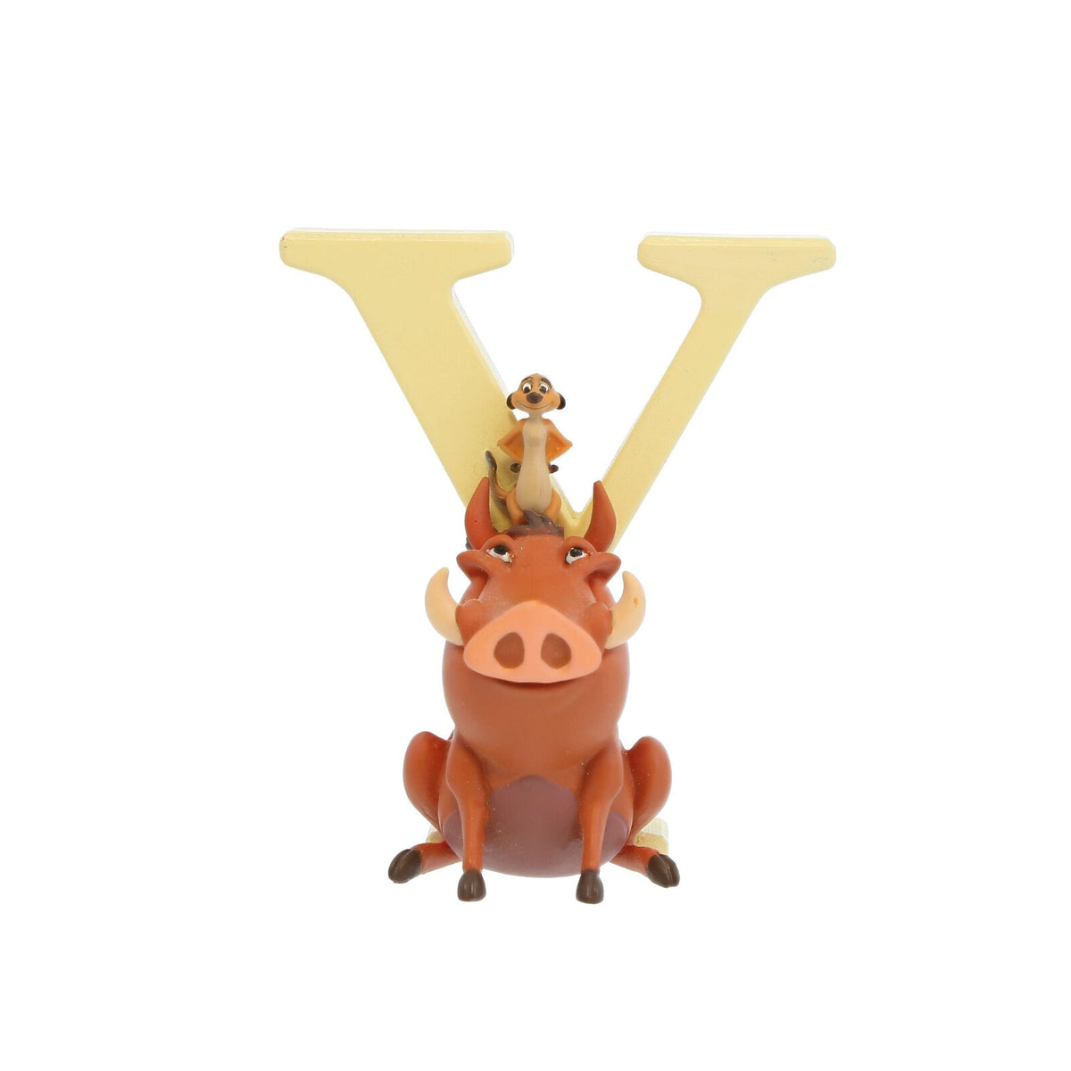 Disney Showcase Letter Figurine Timon & Pumbaa "Y"