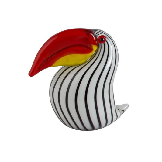 ZIBO ART GLASS TOUCAN TOCO