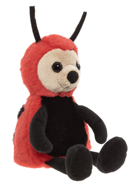 BEAR & ME BY CHARLIE BEARS LEAF LADYBIRD ROSE RED