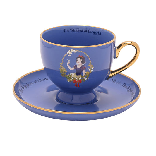 DISNEY PRINCESS TEA CUP & SAUCER SET SNOW WHITE