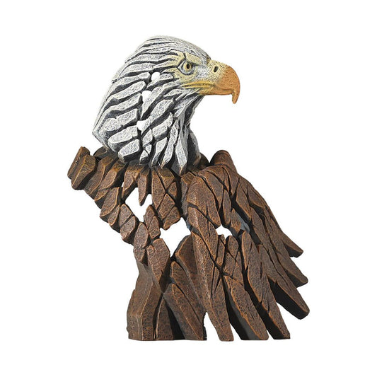 EDGE SCULPTURE MINIATURE EAGLE BUST FIGURINE