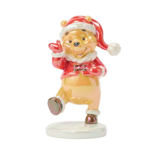 Disney Grand Jester Studio Christmas Winnie The Pooh Figurine