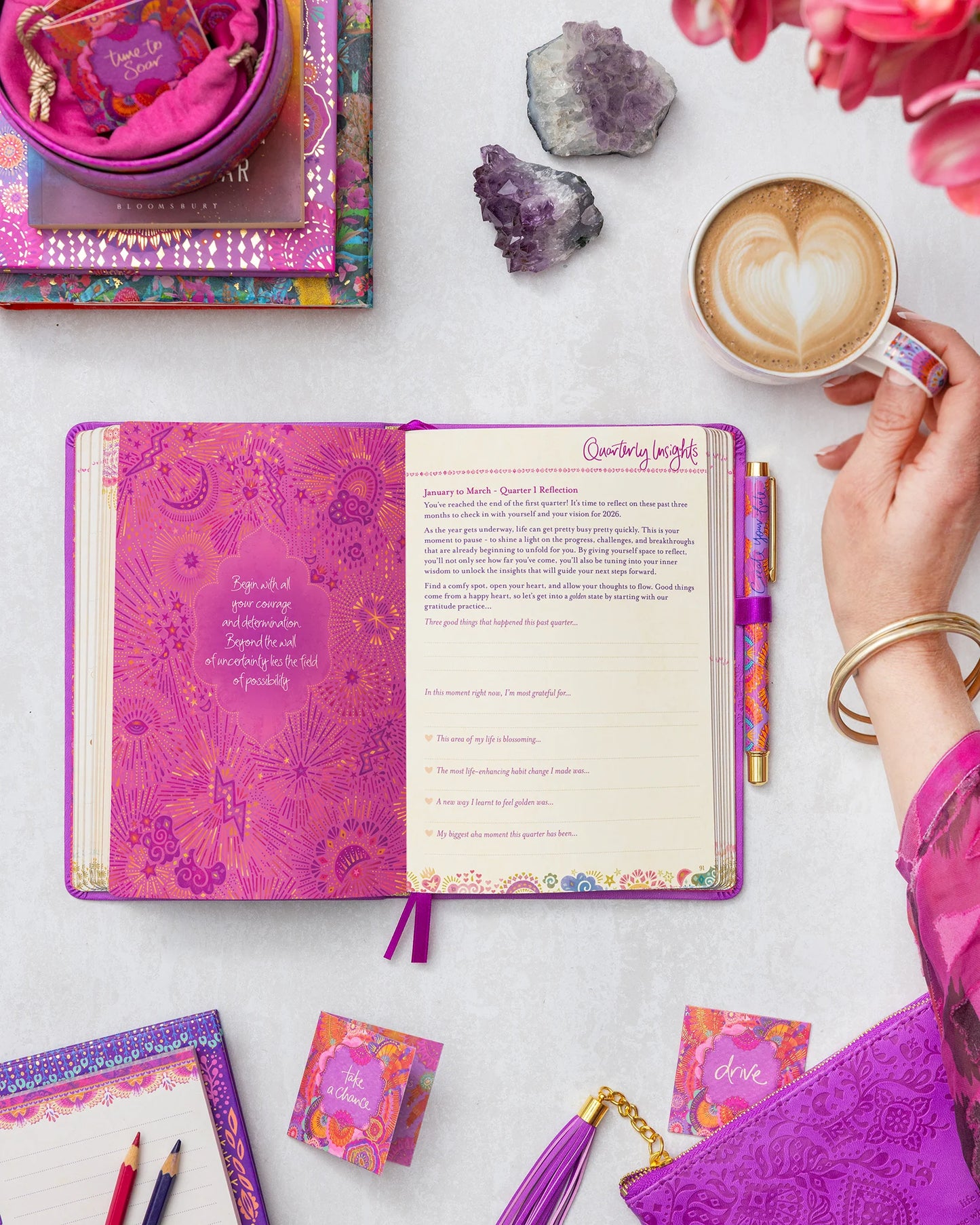 Intrinsic 2026 Diary The year to create magic - Berry Bliss
