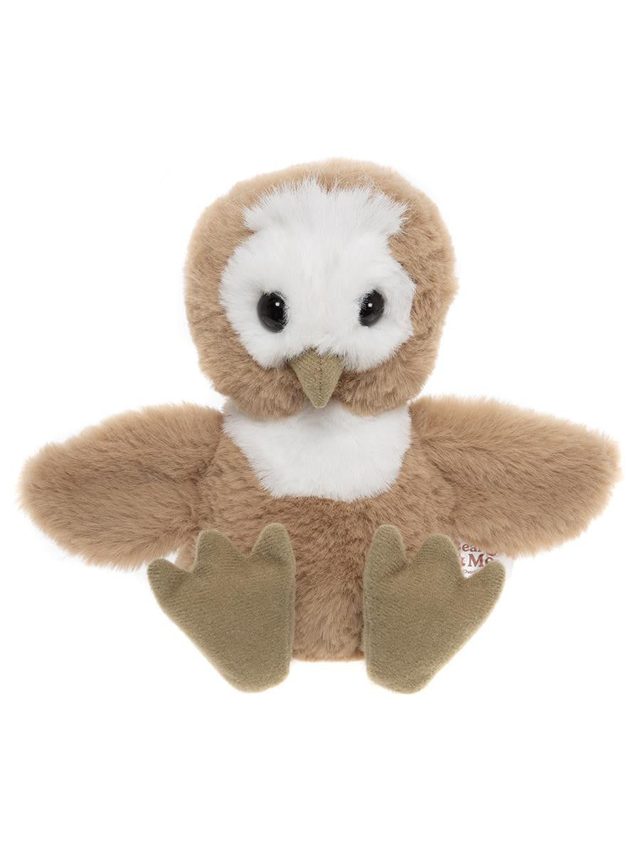 BEAR & ME BY CHARLIE BEARS HOOT OWL OATMEAL BROWN