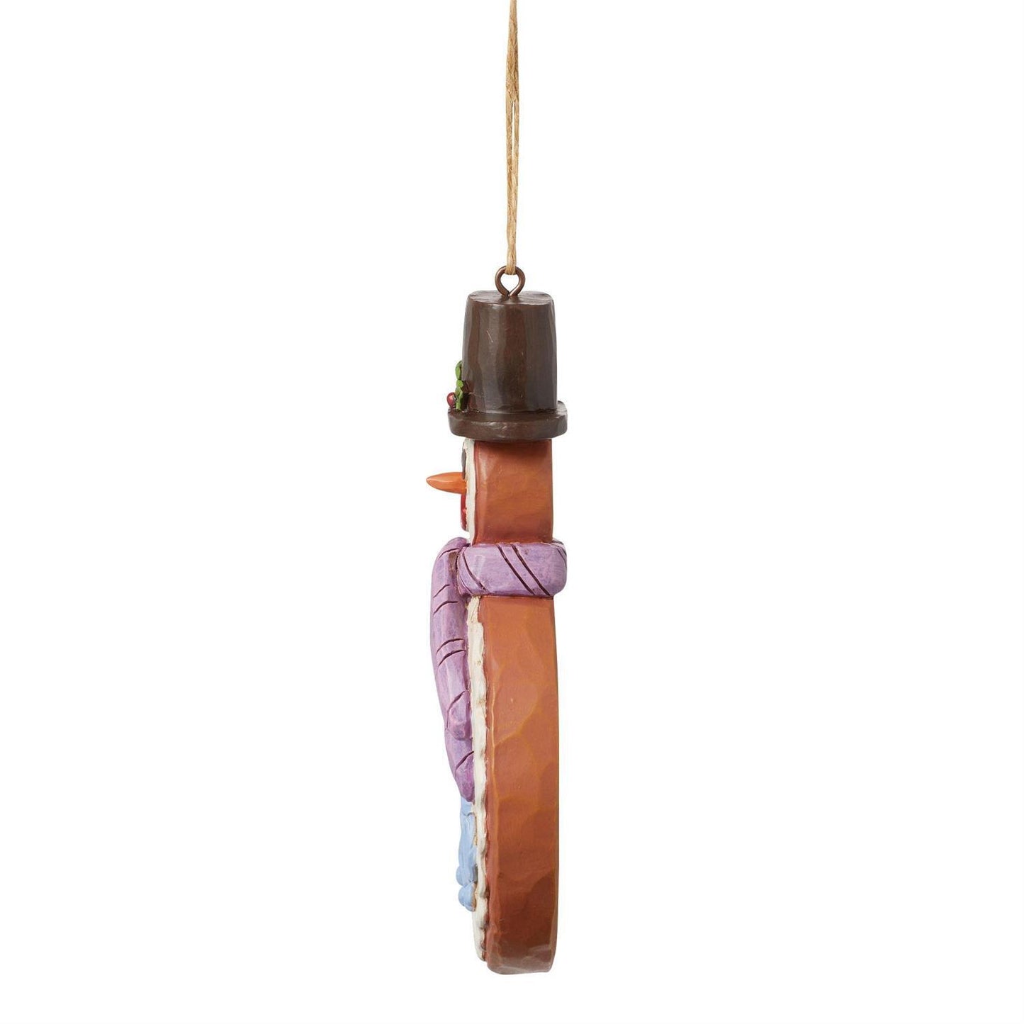 HEARTWOOD CREEK HANGING ORNAMENT SNOWMAN GINGERBREAD