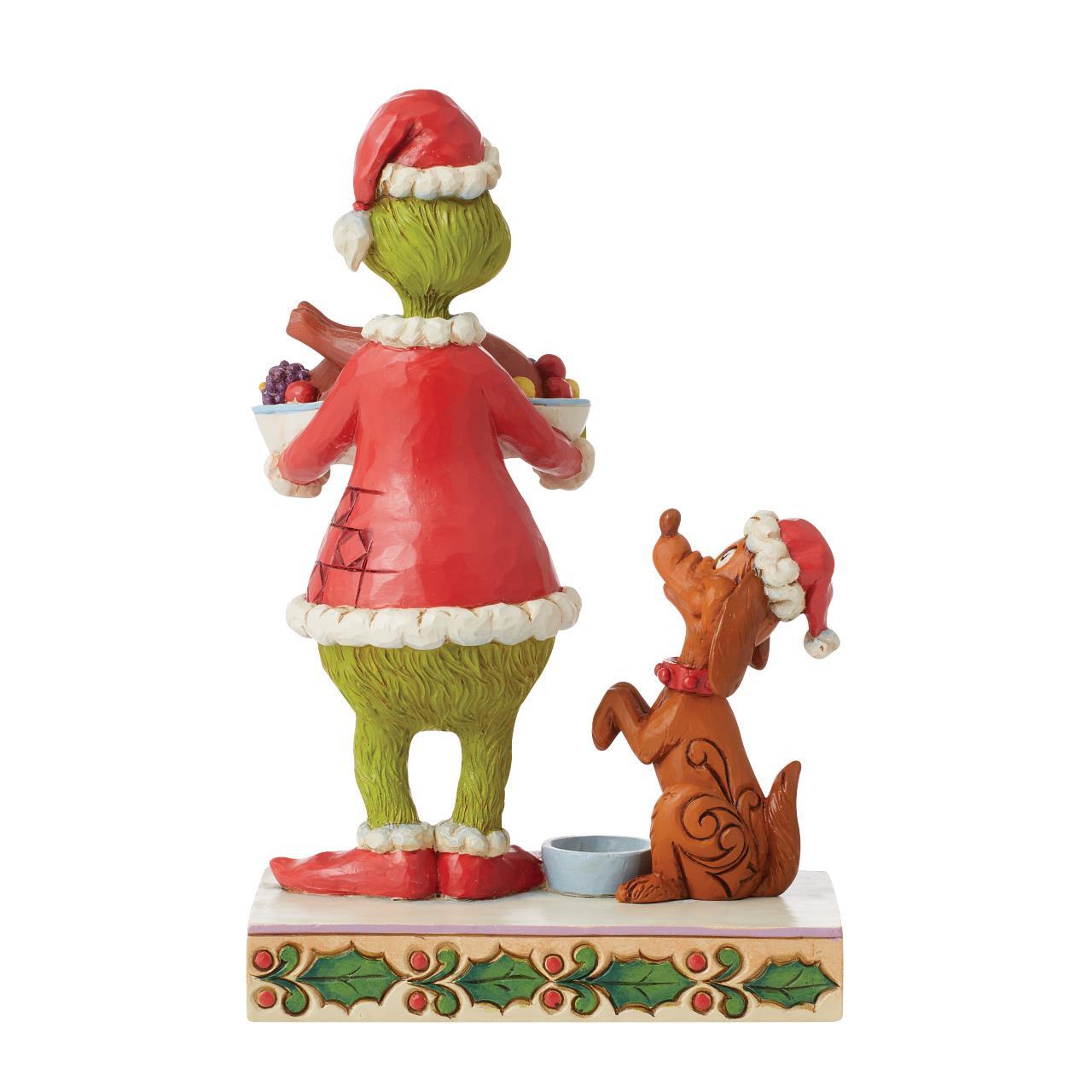 THE GRINCH BY JIM SHORE GRINCH CHRISTMAS DINNER 17CM
