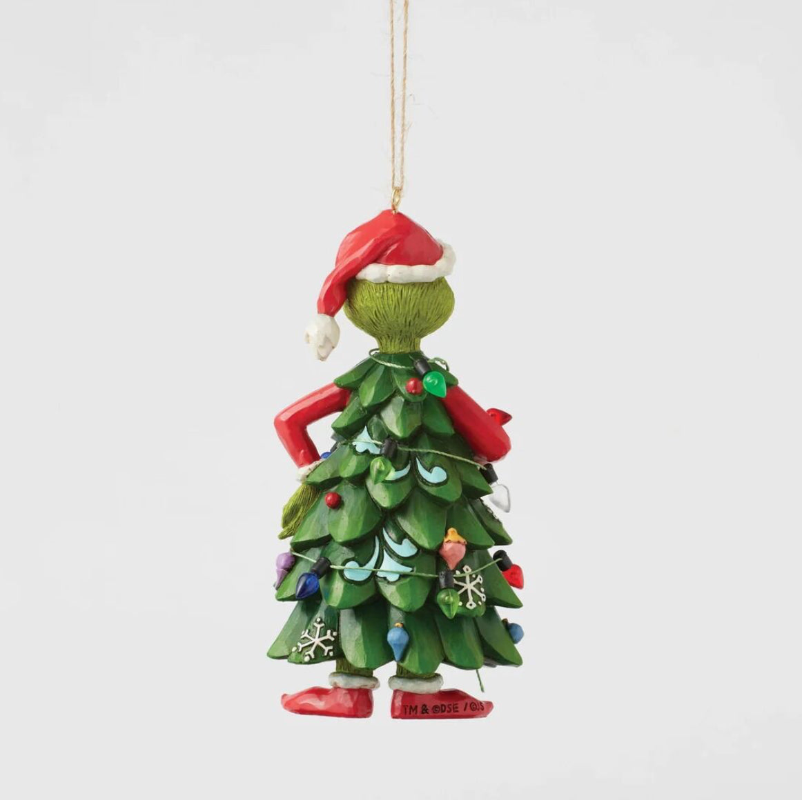 THE GRINCH BY JIM SHORE HANGING ORNAMENT GRINCH AS TREE