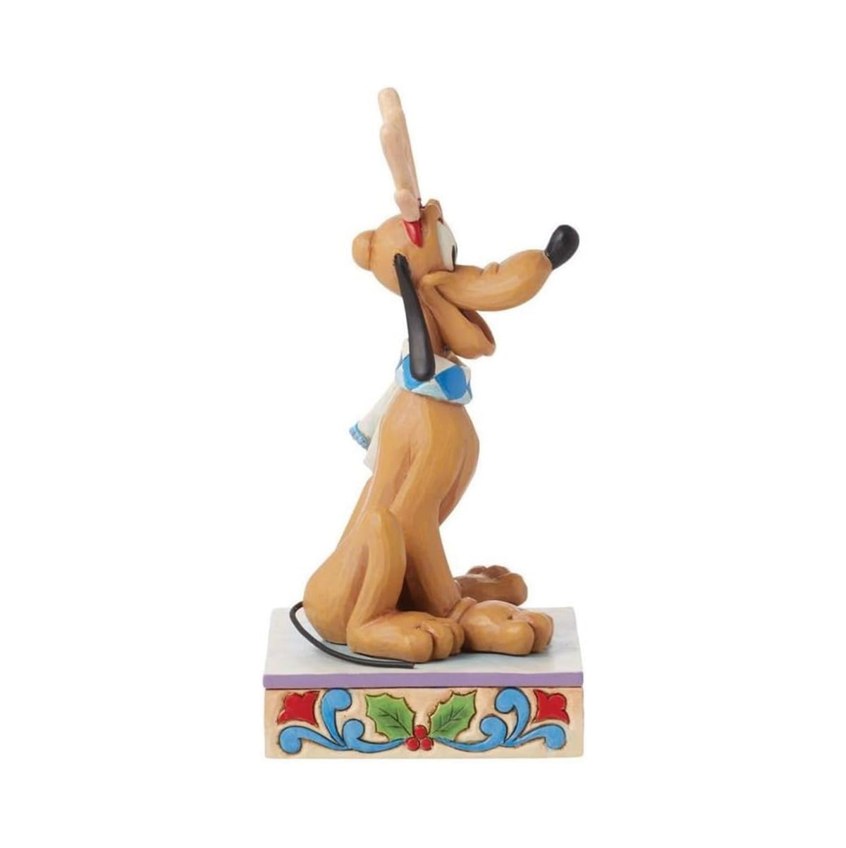DISNEY TRADITIONS BY JIM SHORE PERSONALITY POSE PLUTO CHRISTMAS 11CM