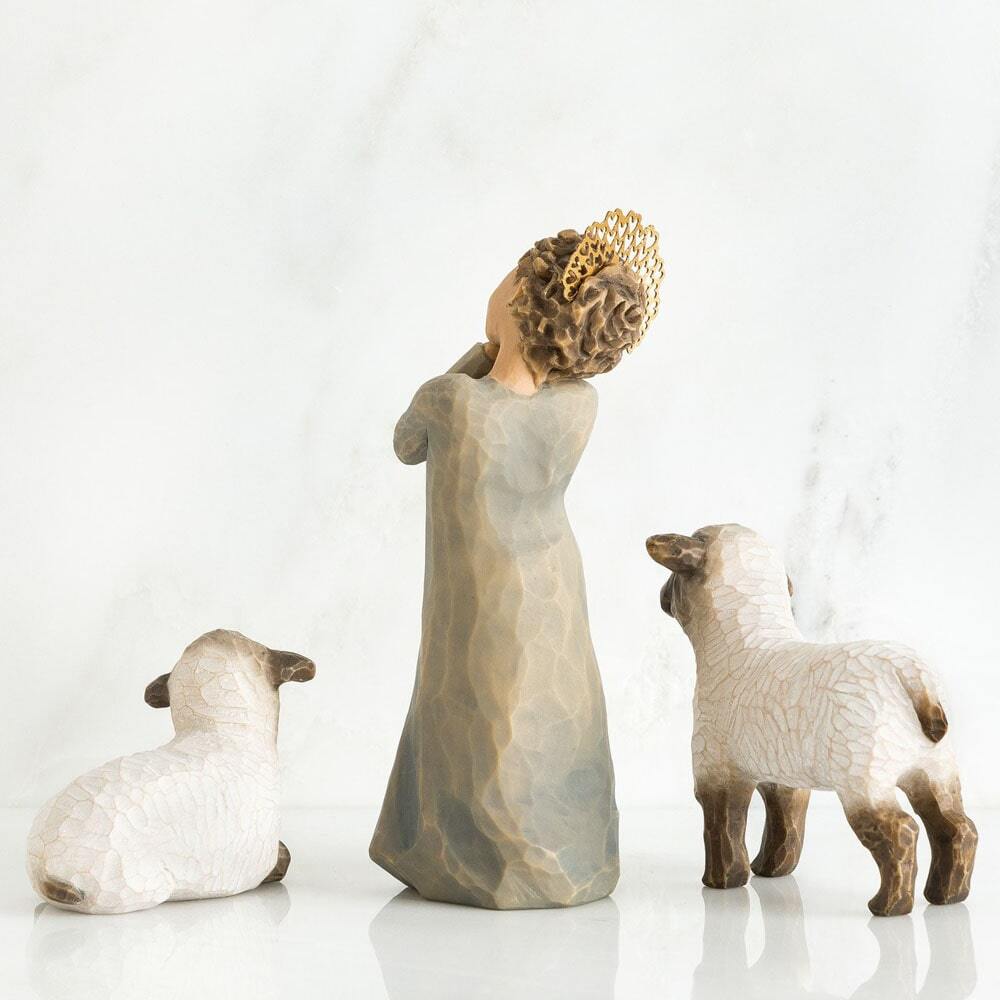 WILLOW TREE NATIVITY - LITTLE SHEPHERDESS
