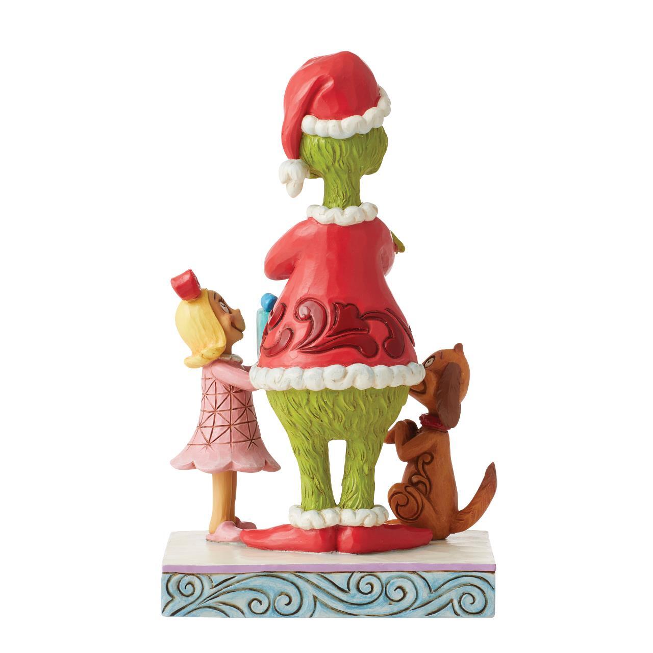 THE GRINCH BY JIM SHORE MAX, CINDY & GRINCH 17CM
