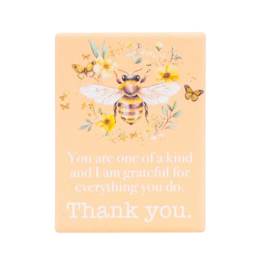 Ceramic Verse Magnet Cottage Grove Thank You