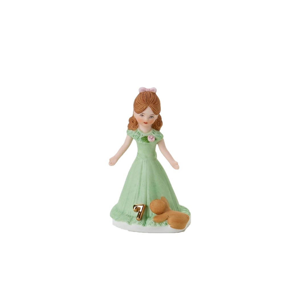 GROWING UP GIRL AGE 7 BRUNETTE BY ENESCO