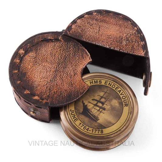 Brass Compass HMS Endeavour