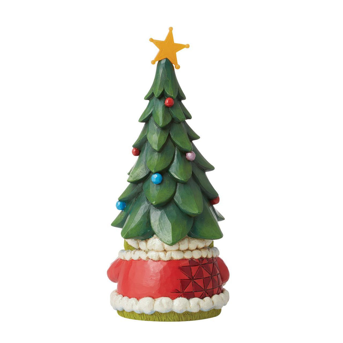 THE GRINCH BY JIM SHORE GNOME WITH TREE HAT 22CM