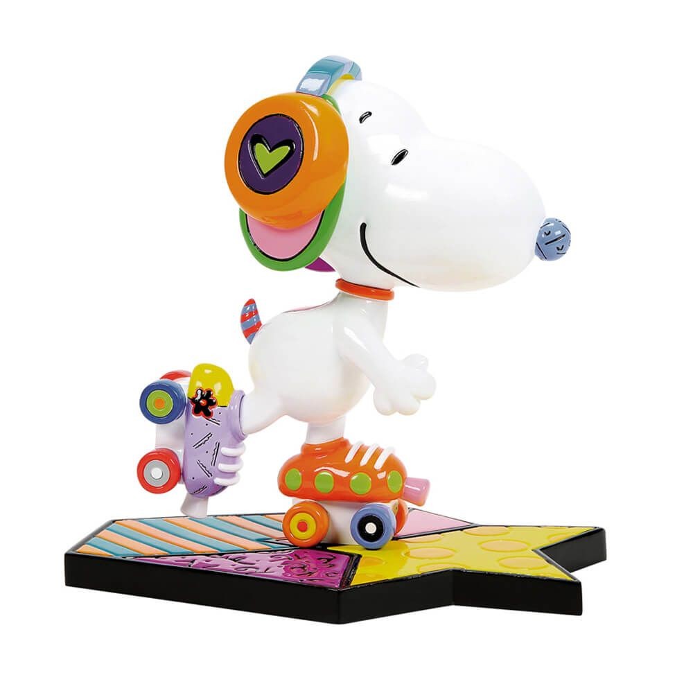 Peanuts By Britto Snoopy Roller Skate Figurine