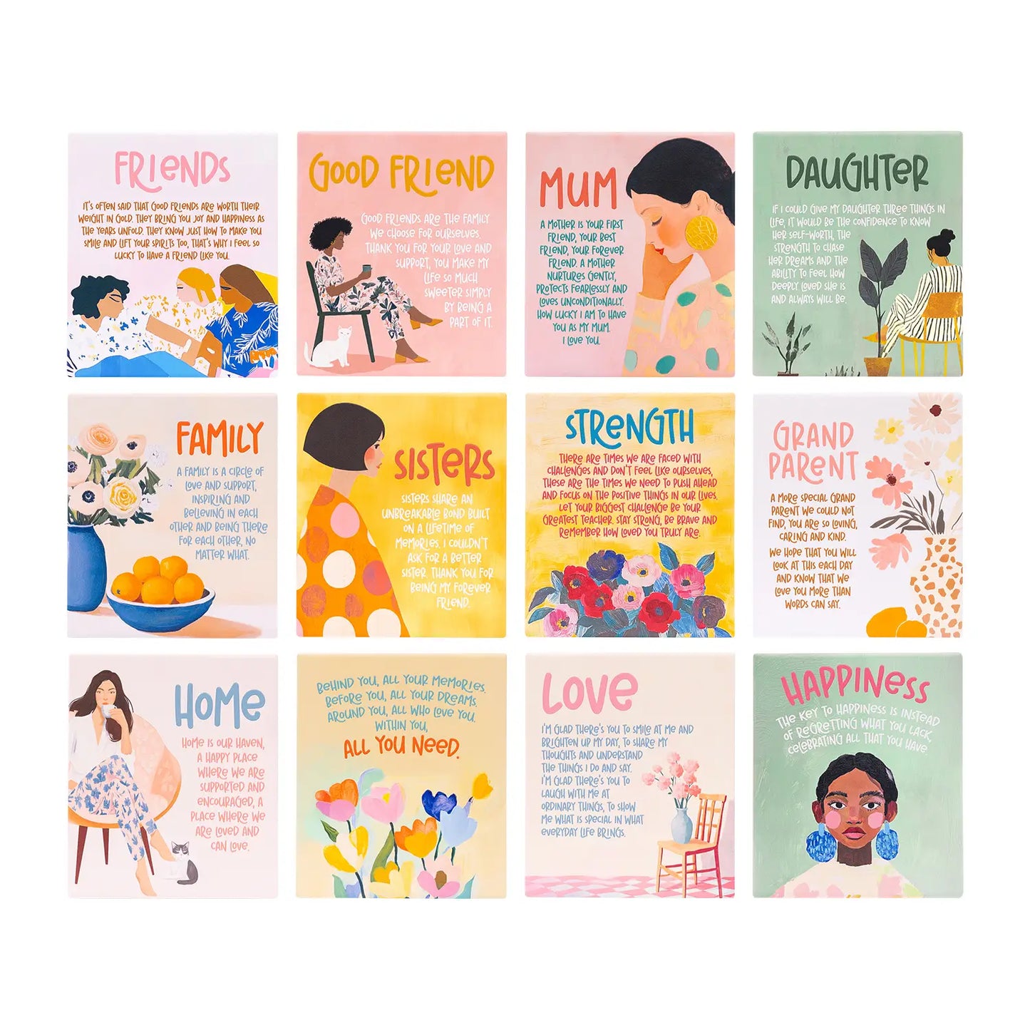 Ceramic Verse Plaque Billie Sisters