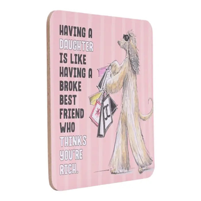 Olive & Co. Daughter Coaster