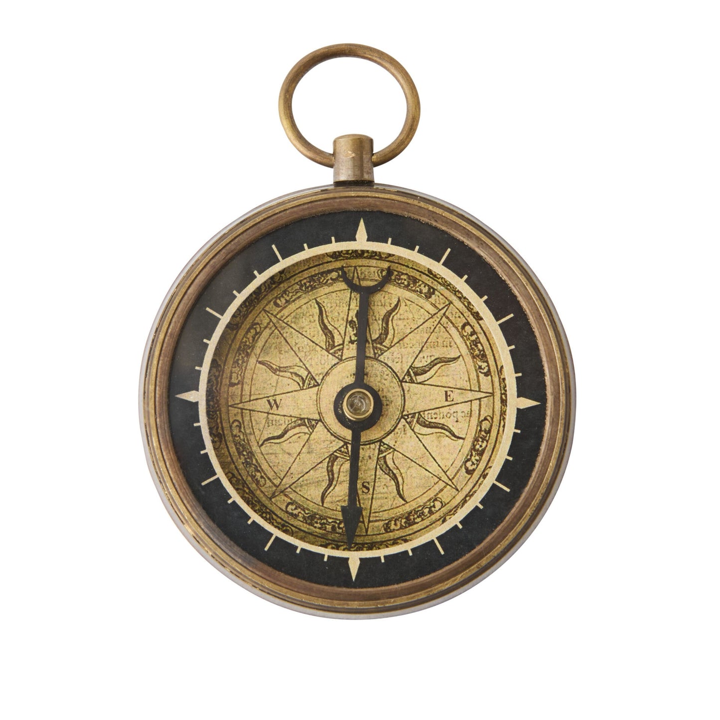 Brass Compass North