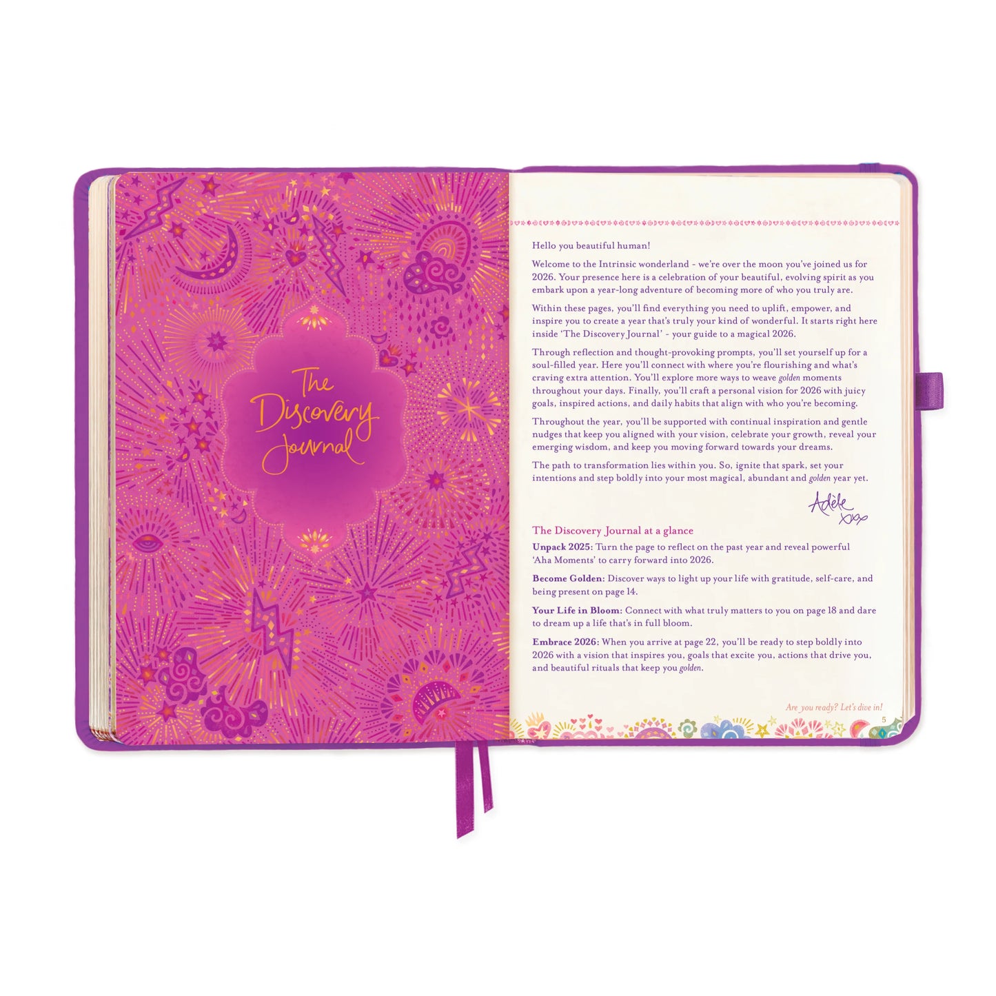 Intrinsic 2026 Diary The year to create magic - Berry Bliss