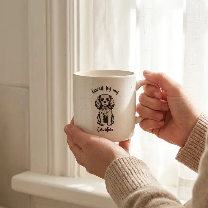 Dog Mug Loved By My Cavalier