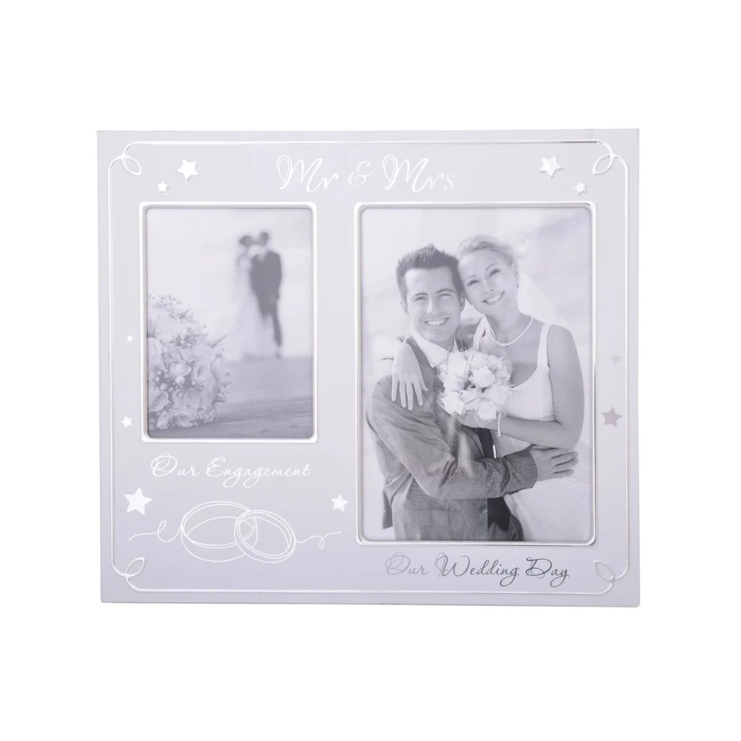 PHOTO FRAME COLLAGE MR & MRS WEDDING