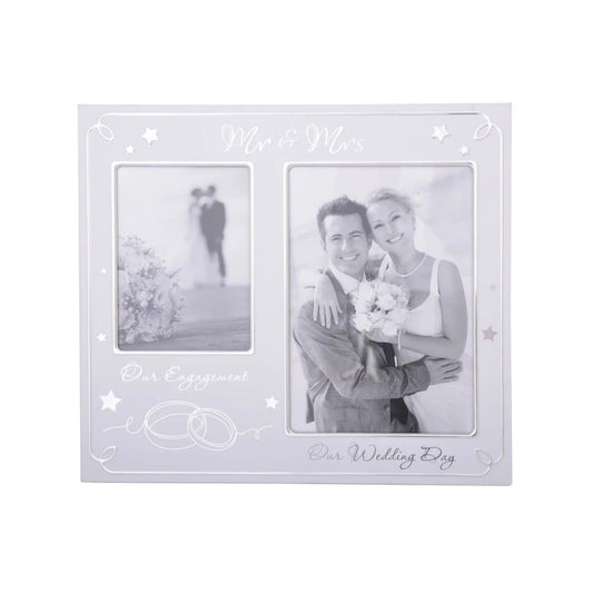 PHOTO FRAME COLLAGE MR & MRS WEDDING
