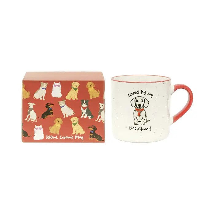 Dog Mug Loved By My Dachshund