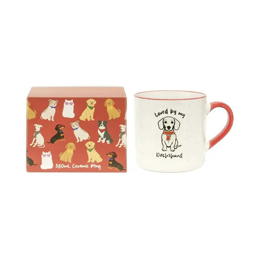Dog Mug Loved By My Dachshund