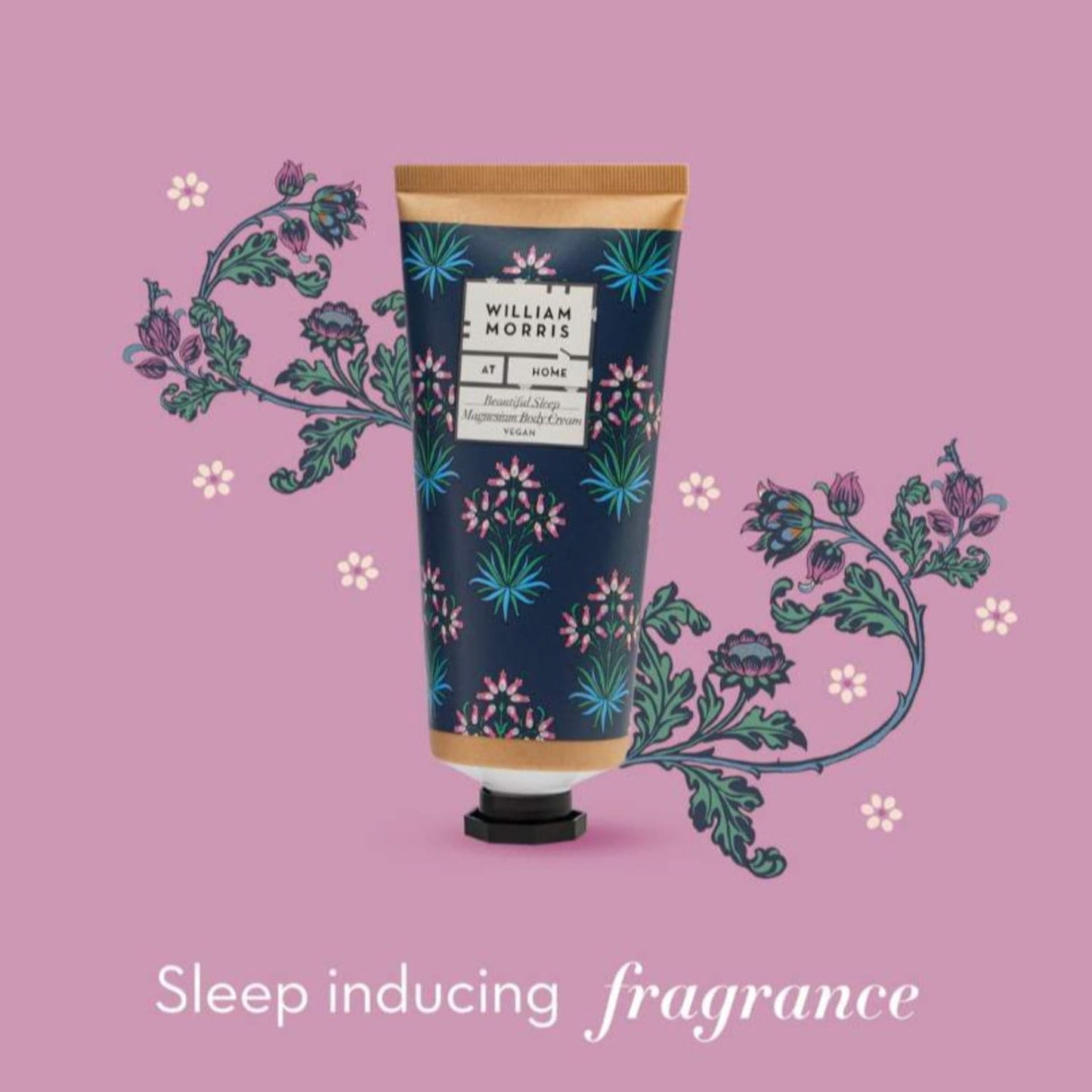 William Morris at Home Beautiful Sleep Magnesium Body Cream