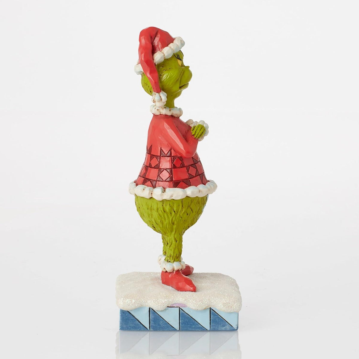 The Grinch By Jim Shore Mean Santa Grinch Figurine