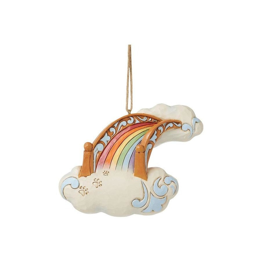 Heartwood Creek By Jim Shore Rainbow Bridge Hanging Ornament