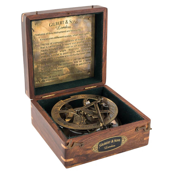 Sundial Compass Gilbert & Sons 125mm