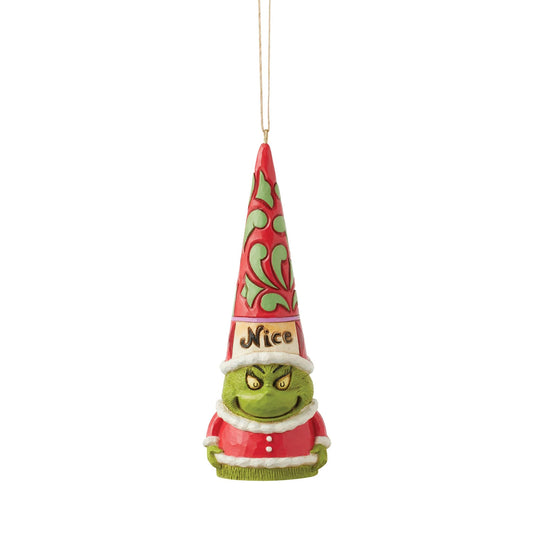 The Grinch By Jim Shore Grinch Naughty And Nice Gnome Hanging Ornament